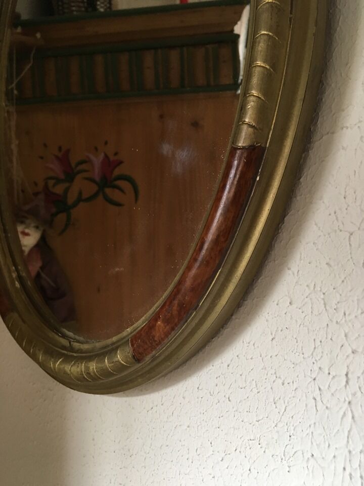 Miroir ovale