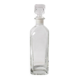 Mid-Century Luigi Bormioli Crystal Whiskey Decanter with Stopper