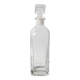 Mid-Century Luigi Bormioli Crystal Whiskey Decanter with Stopper