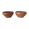Set of 2 stoneware bowls