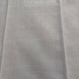 4 white linen damask napkins