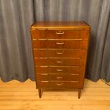 Tall chest of drawers, Denmark, 1950s.