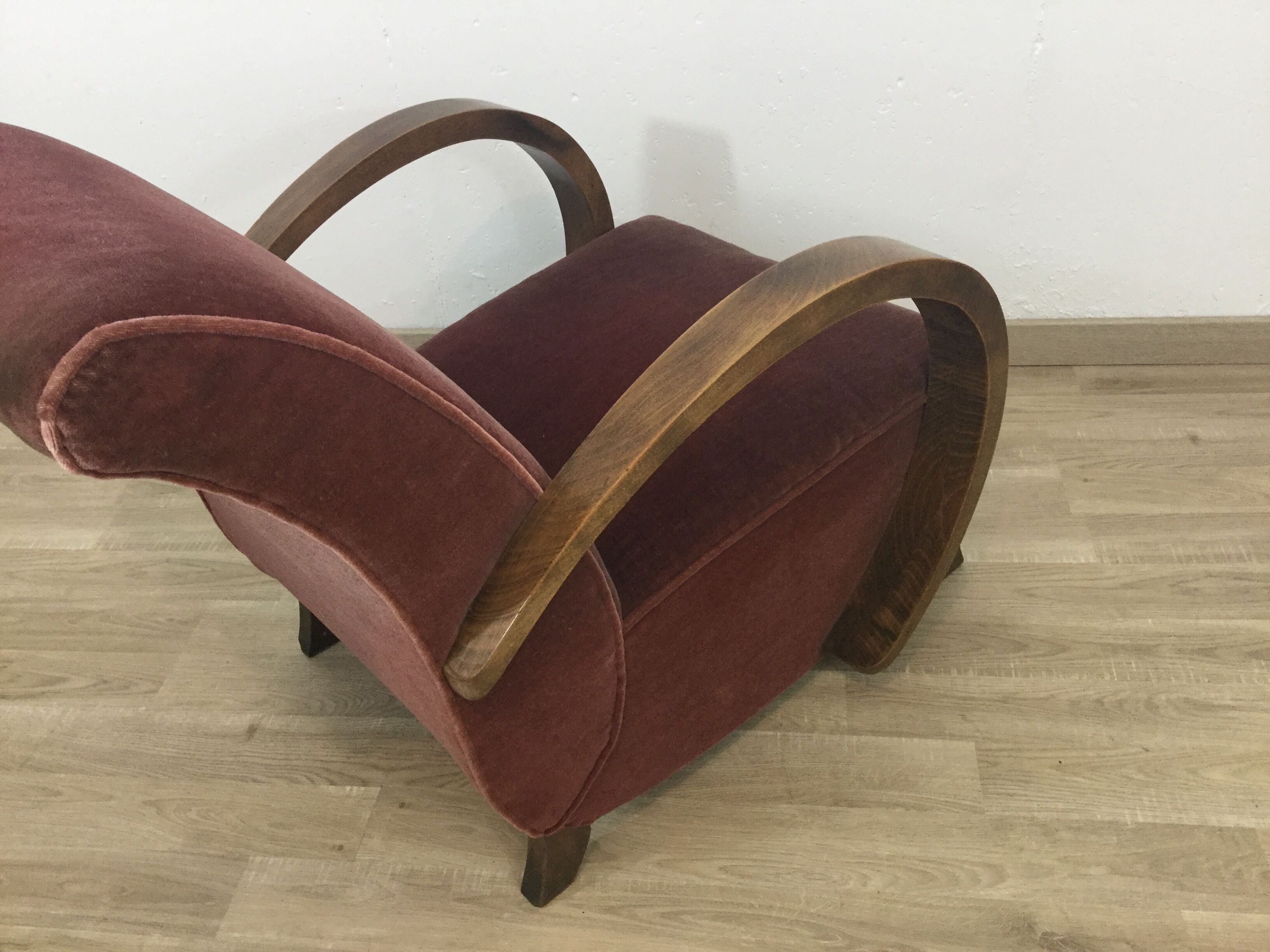Fauteuil loops art déco