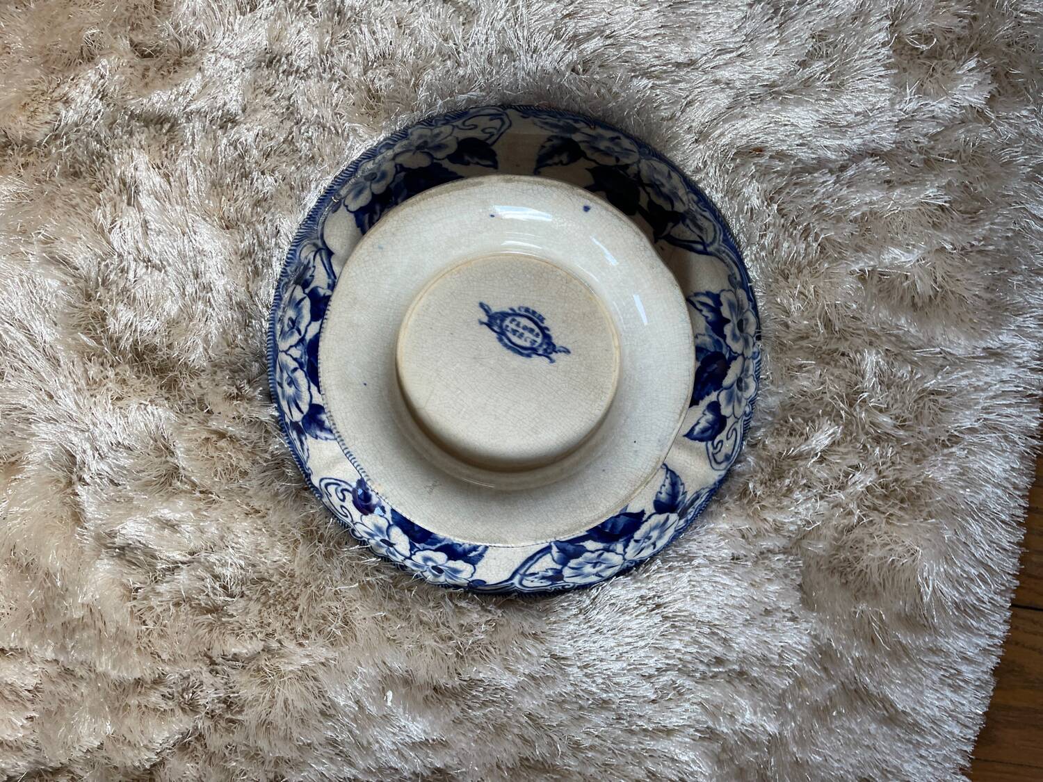 2 19th century compote bowls from Creil Montereau