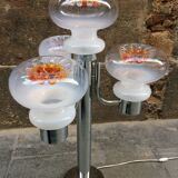 Design floor lamp 4 tulips