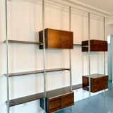 Modular bookshelf George Nelson & Associates OMNI system