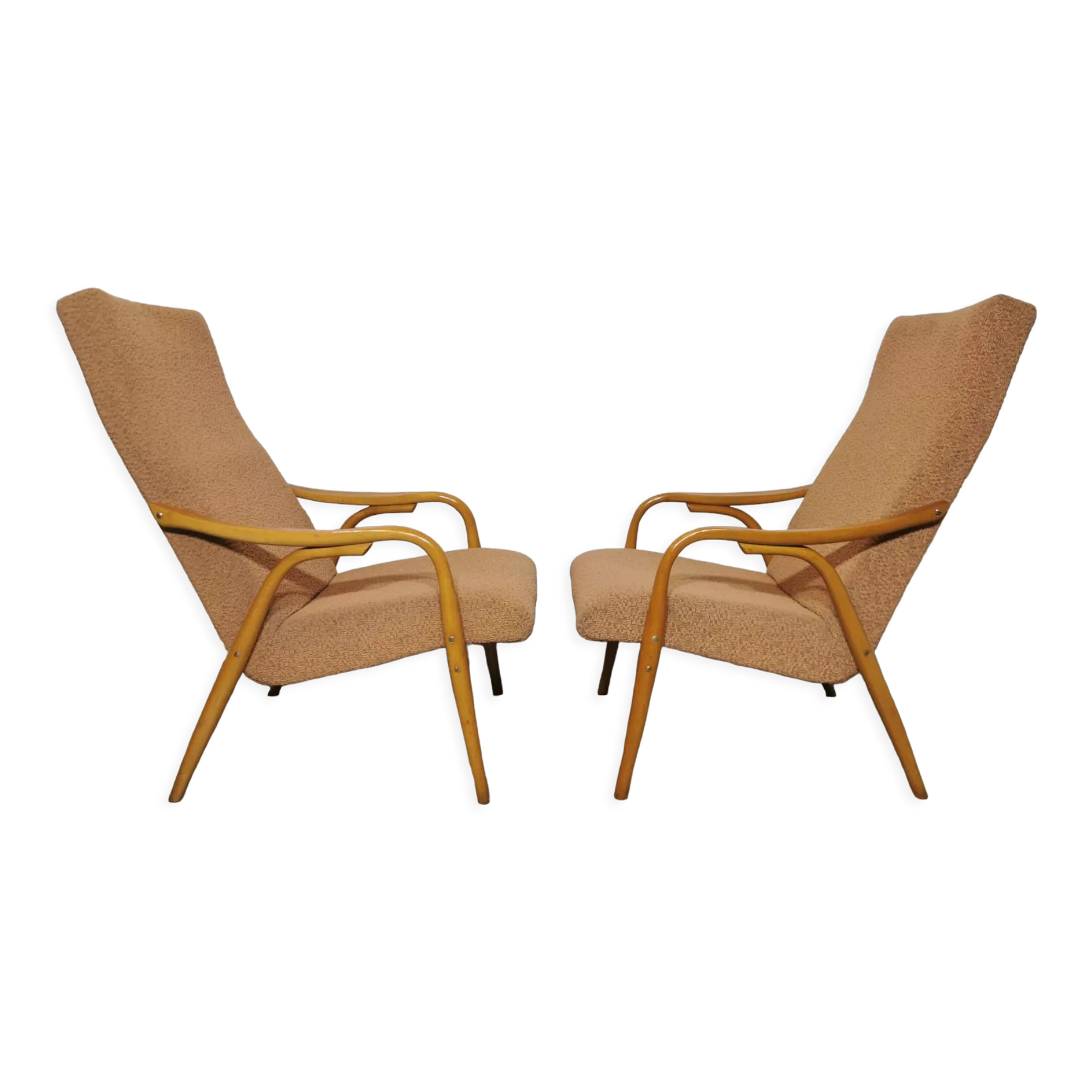 Lounge chairs by Antonin Suman