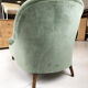 Meridian Napoleon III green velvet