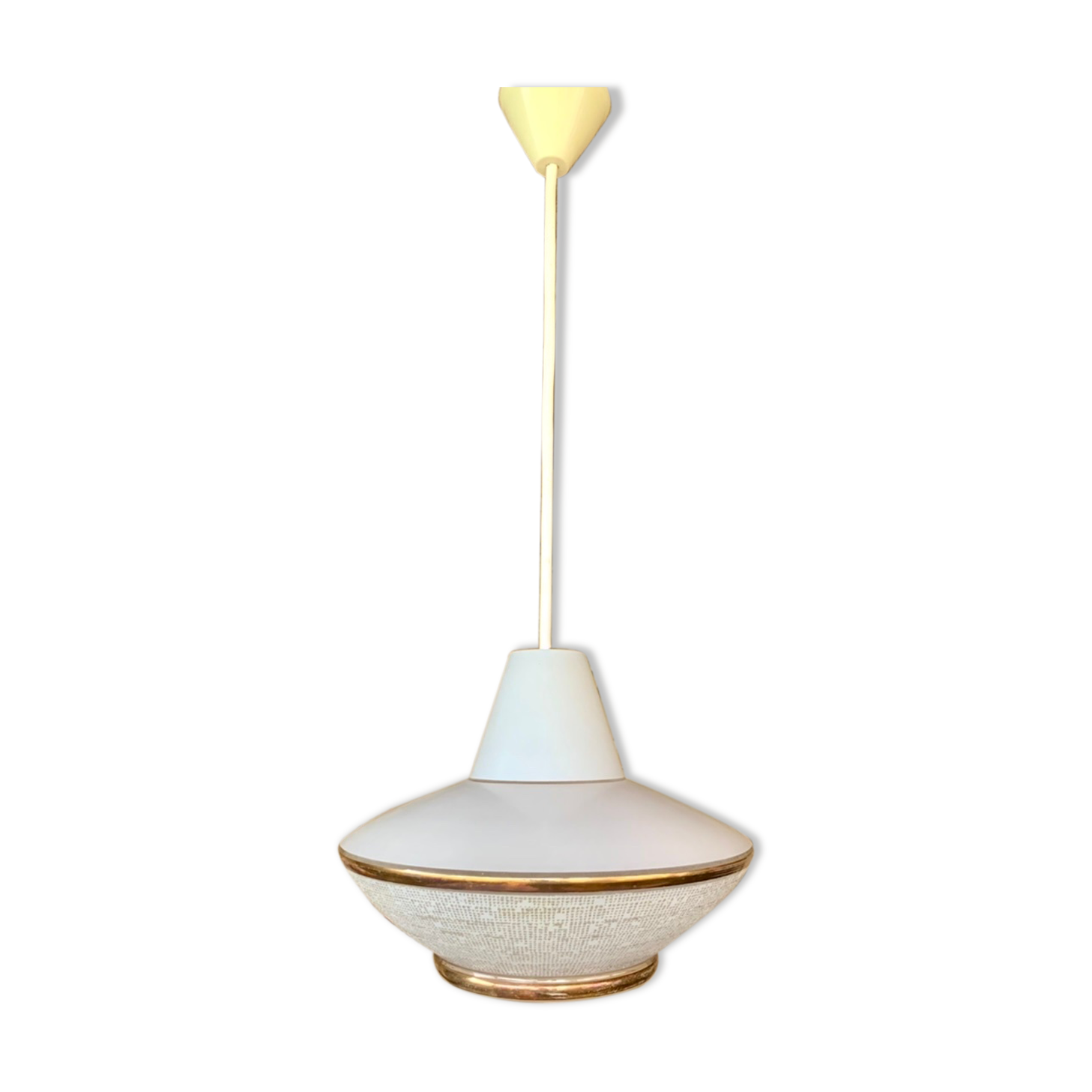 Vintage pendant lamp, UFO, space age, circa 50's/60's