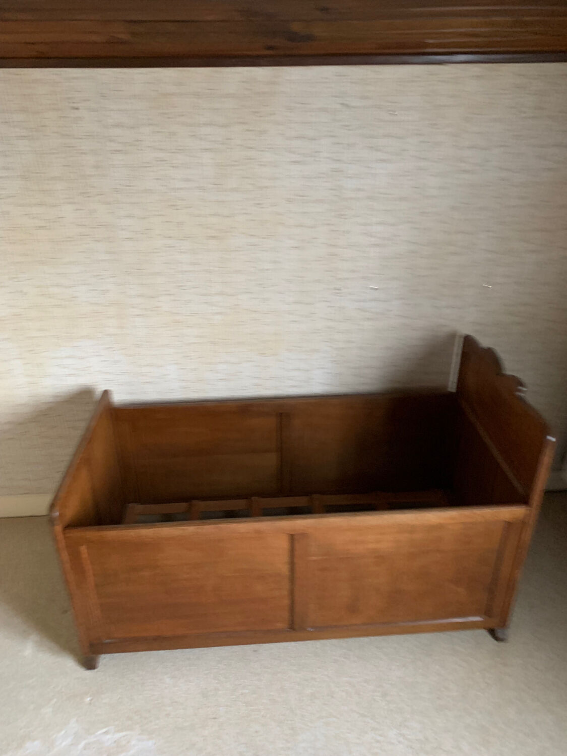 Wooden crib circa 1900