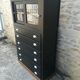 Trade furniture with drawers and sliding doors