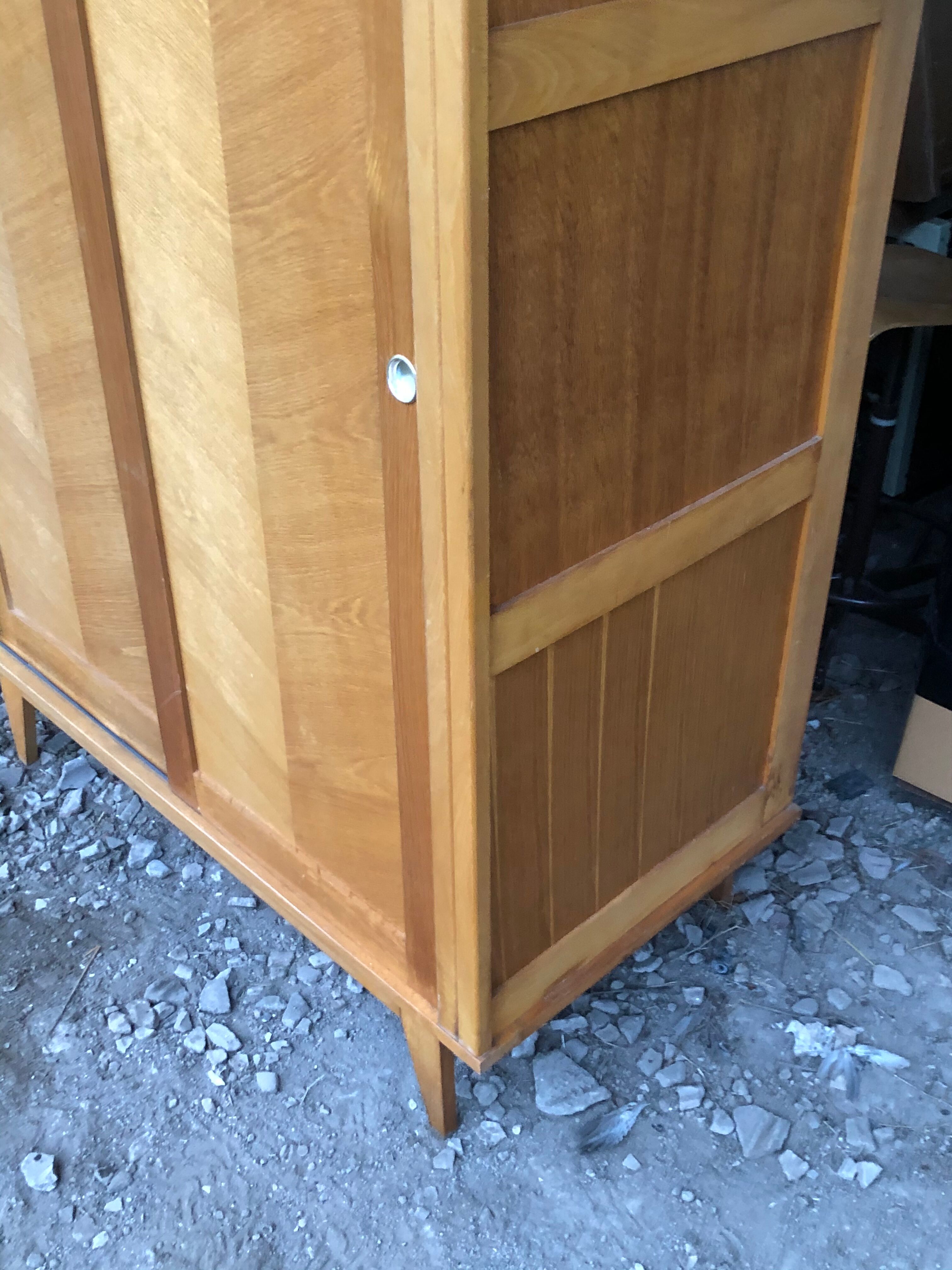 Vintage wardrobe compass feet