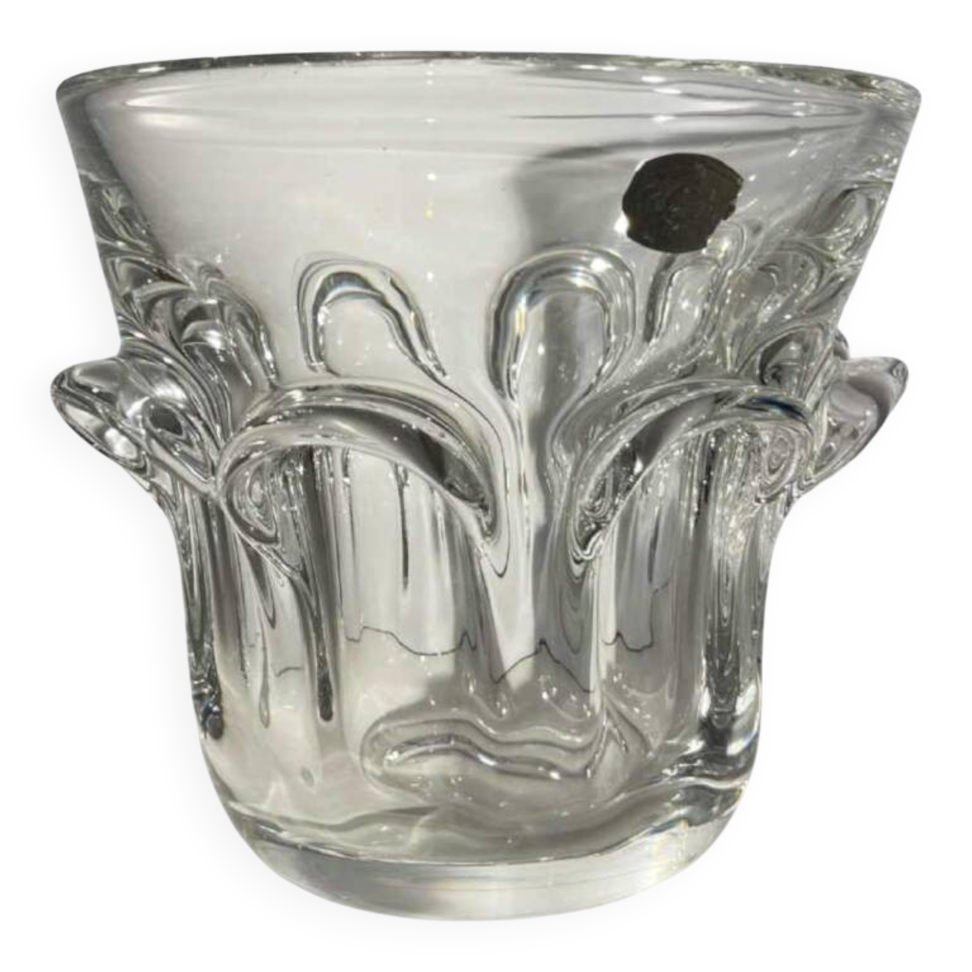 Antonio - Guido Bon / Val Saint Lambert, crystal champagne bucket, 50-60