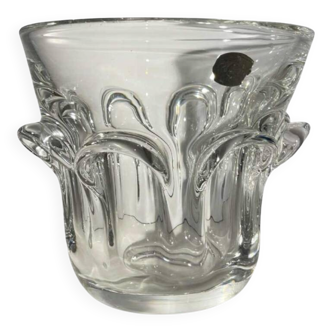 Antonio - Guido Bon / Val Saint Lambert, seau à champagne en cristal, 50-60