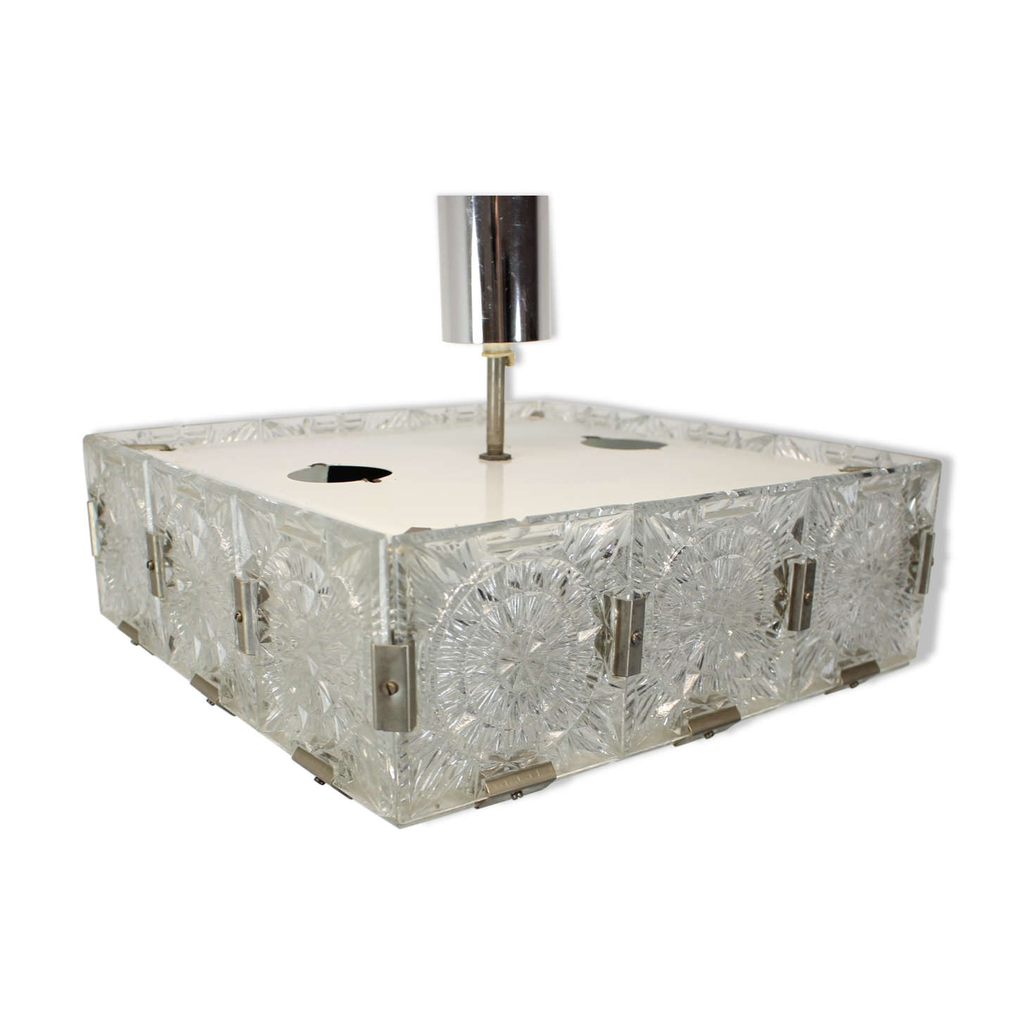 Mid-century chandelier/ Kamenický Šenov, Preciosa, 1970's.