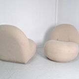 Pair of curled chairs