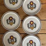 6 small plates