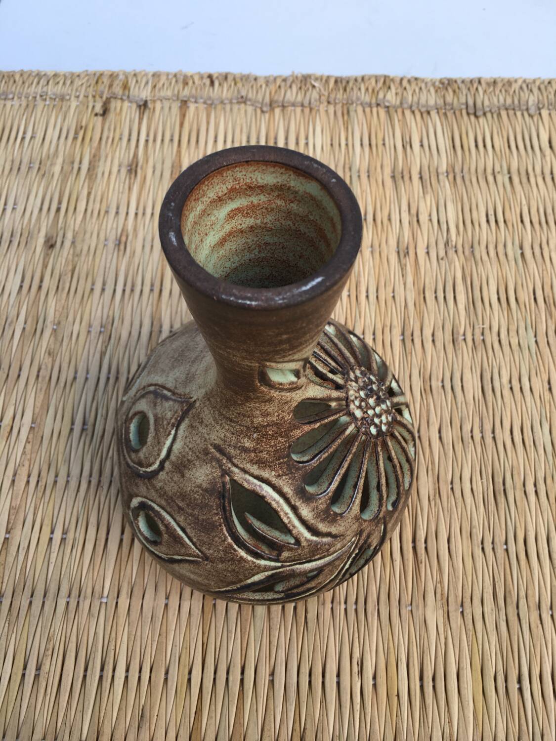 Vallauris tealight holder from the 70s