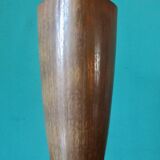 Stoneware vase in a range of browns, taupes and ochres by Gunnar Nylund for Rorstrand. Sweden 1960