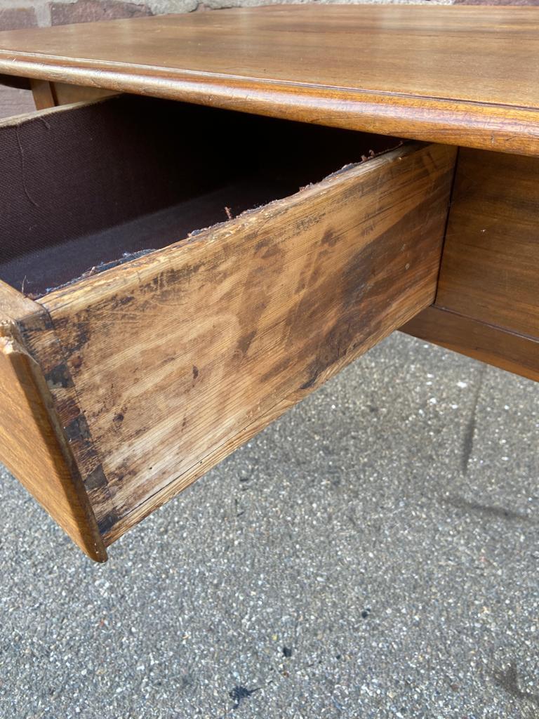 Alsatian farmhouse table Louis XVI walnut