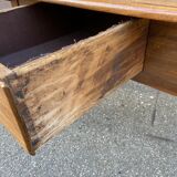 Alsatian farmhouse table Louis XVI walnut