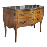 Curved chest of drawers Louis XV style