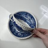 Adams English Scenic dish and bowl with handles