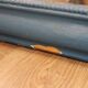 Antique Louis Philippe blue mirror