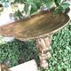 Important, pair of wooden consoles with gilded stucco in Louis XV style. XIX century.