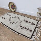Handcrafted Moroccan Berber Rug 133 X 70 CM