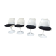 Lot de 4 chaises tulipe Knoll Eero Saarinen