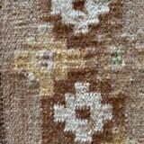 Scandinavian hand woven rolakan rug by Ingegerd Silow, Sweden