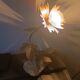 Lampe fleur, style Maison Jansen, années 70