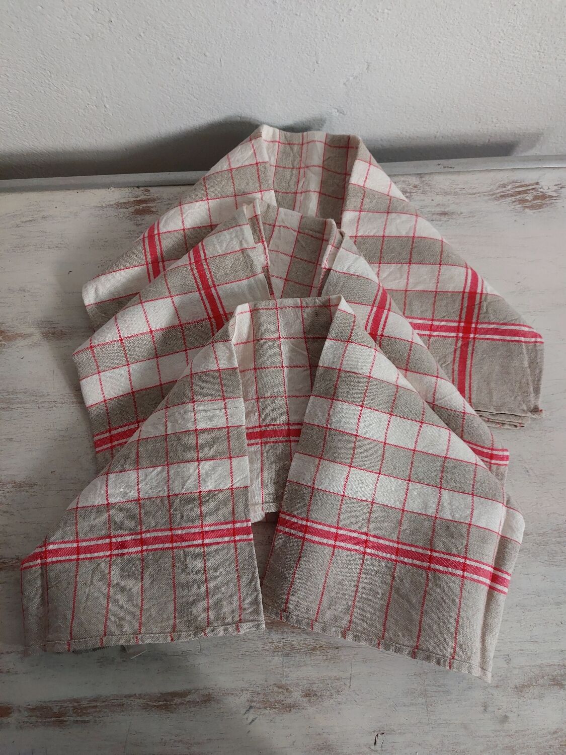 Set of three tea towels