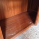 Empire display case 2 wooden doors, 1940/50s
