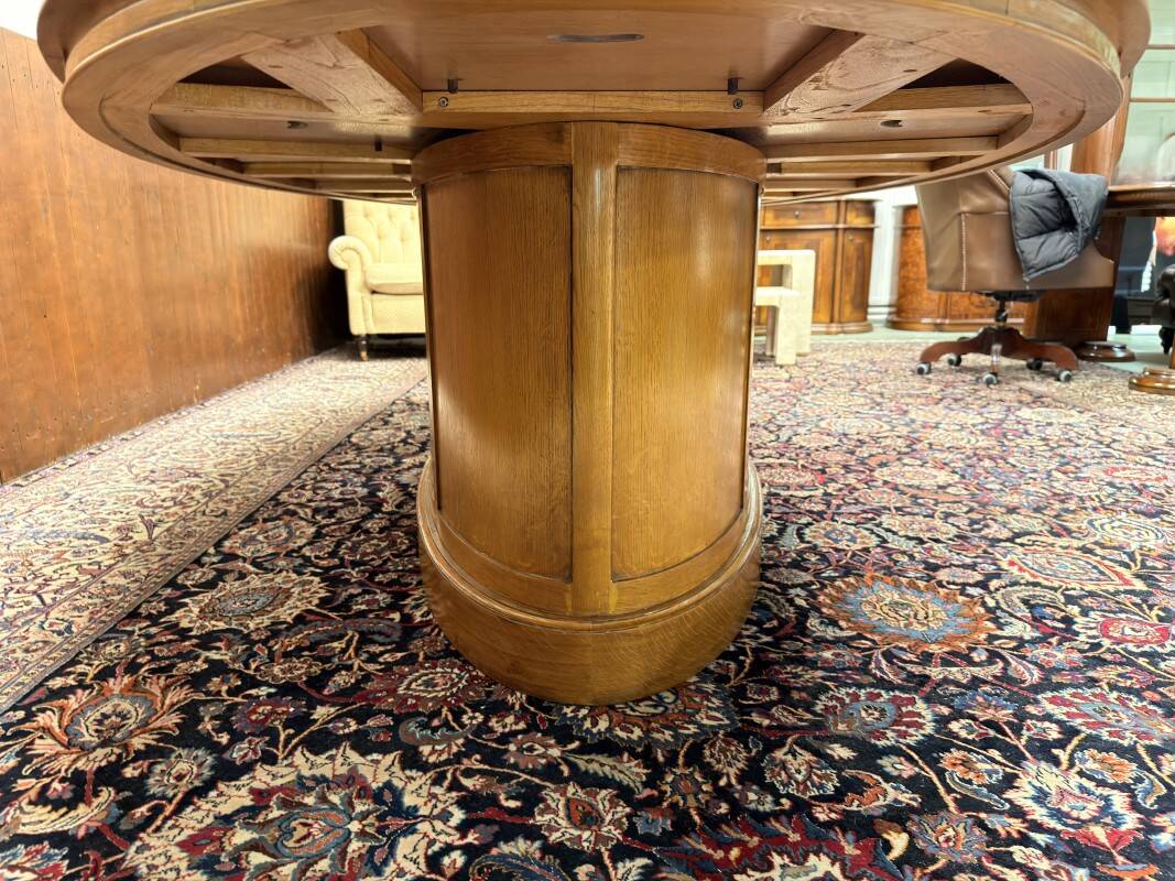 Grande table de conférence Globe Wernicke anglaise
