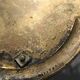 Servitor tray for glass in gilded metal, goldsmith christofle 19th century