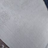 Damask linen tablecloth