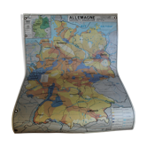 Ancienne carte scolaire rfa/rda