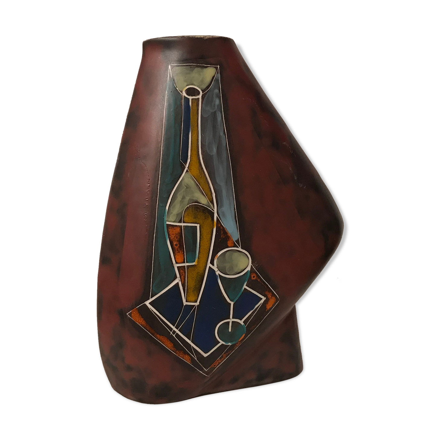 Vase polymorphe Fratelli Fanicullaci 1950