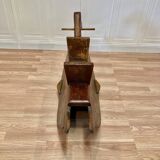 Wooden rocking horse 1950