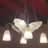 Degue art deco chandelier