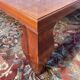 Cherry wood coffee table by léon krier for giorgetti