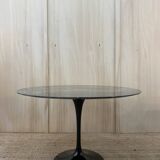 KNOLL round TULIP table in marble by Eero Saarinen