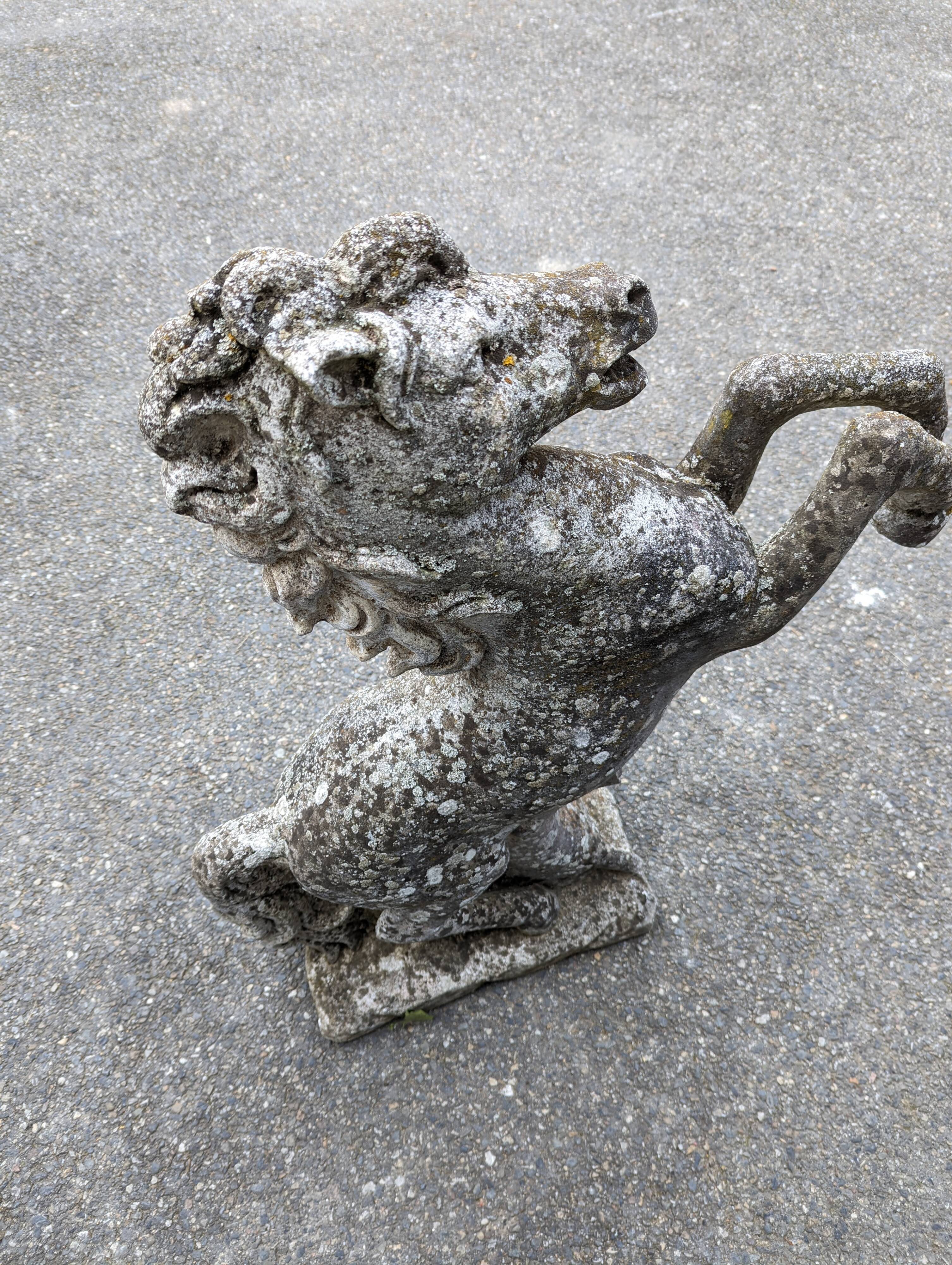 Concrete horse 20th century