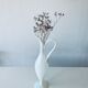 White opaline ewer