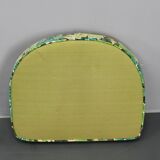 1980s Set of Four Rattan Armchairs with Fabric Pillows