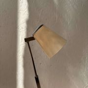 Lampe vintage Hala Lampette beige années 70
