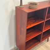 Scandinavian library in rosewood