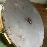 Gilded bronze and glass ceiling light